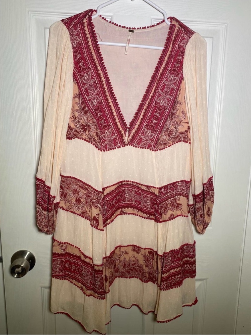 Free People tunic dress bohemian summer size Small